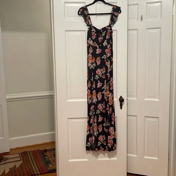 drop waist yellow maxi dress Sunrise Golden Paisley Drop Waist Dress